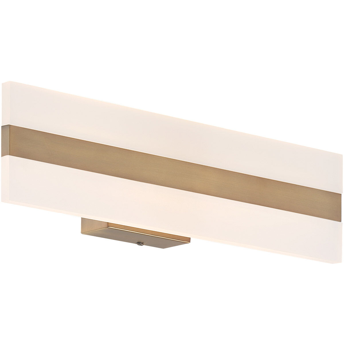 Netherton LED 18 inch Antique Brass LED Vanity Light Wall Light in Antique Brushed Brass